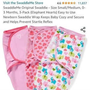 Swaddle me size small baby baby swaddle Brand New!